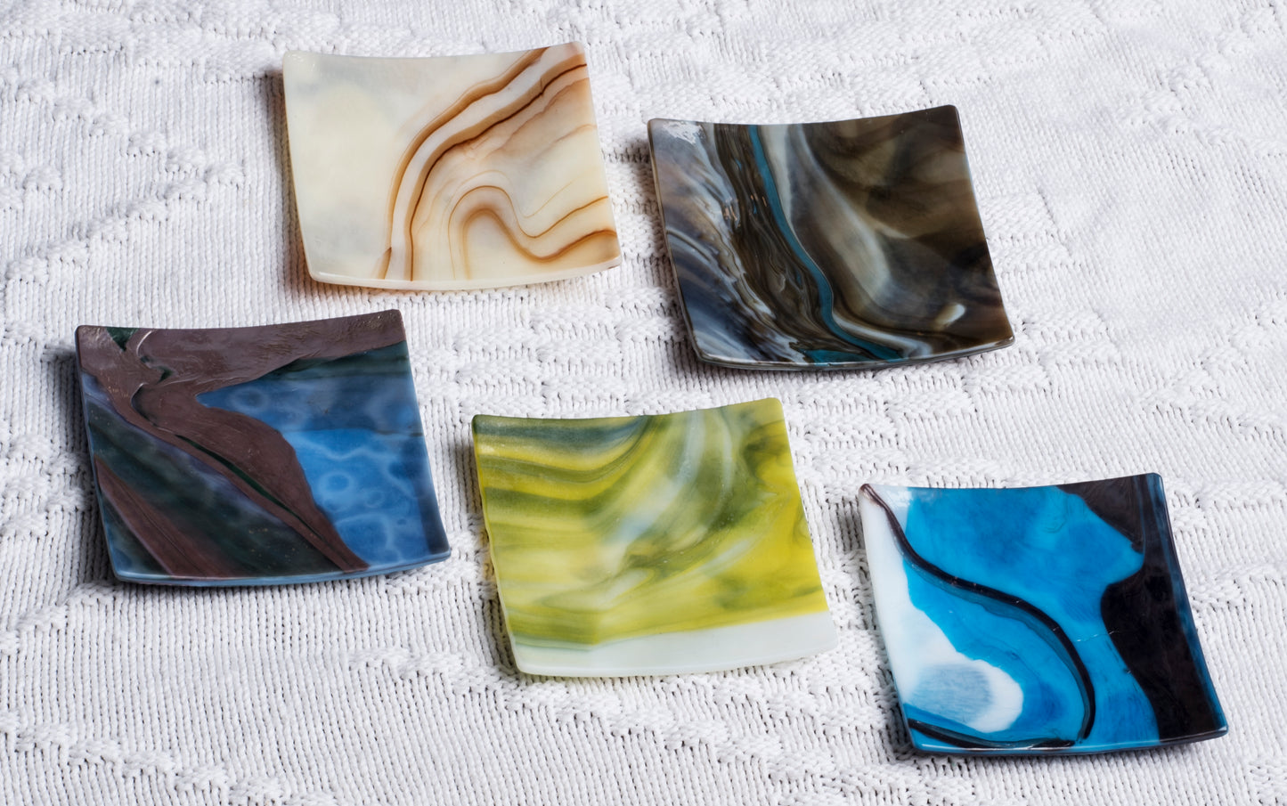 Geological Landscape Trinket Dishes