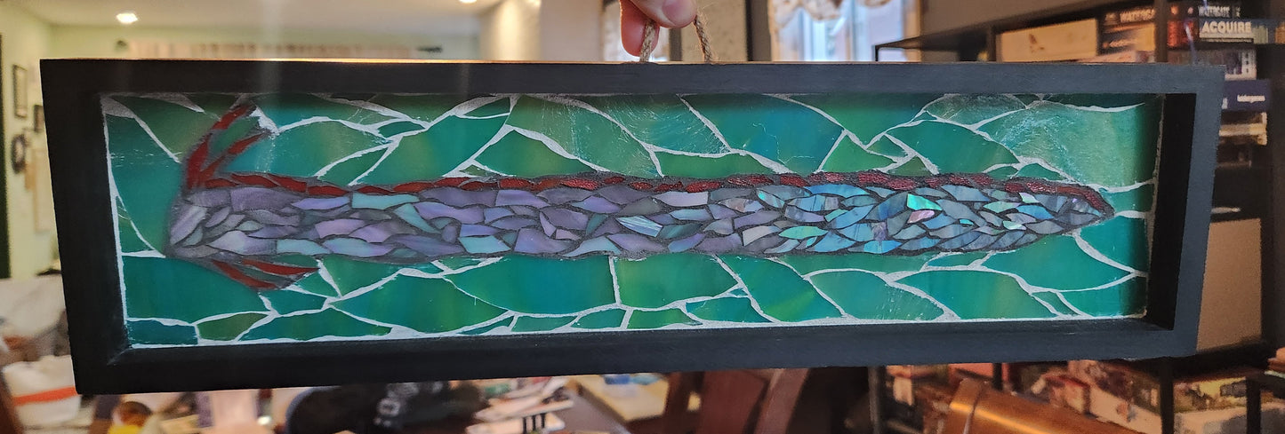 "Oarfish" Framed Mosaic