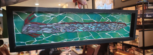 "Oarfish" Framed Mosaic