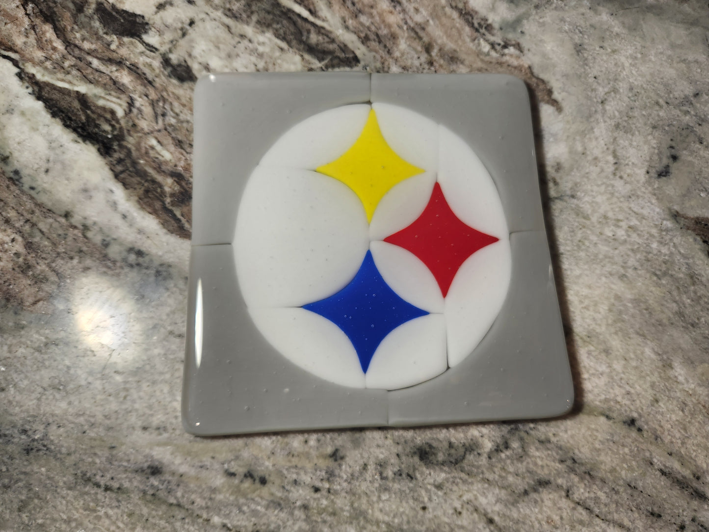 Steelers Fused Glass Trivet
