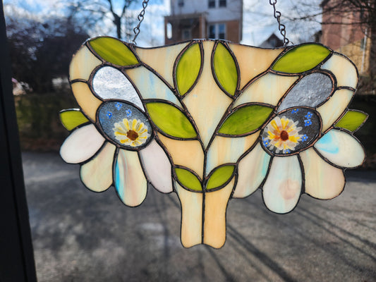 Uterus Stained Glass Suncatcher